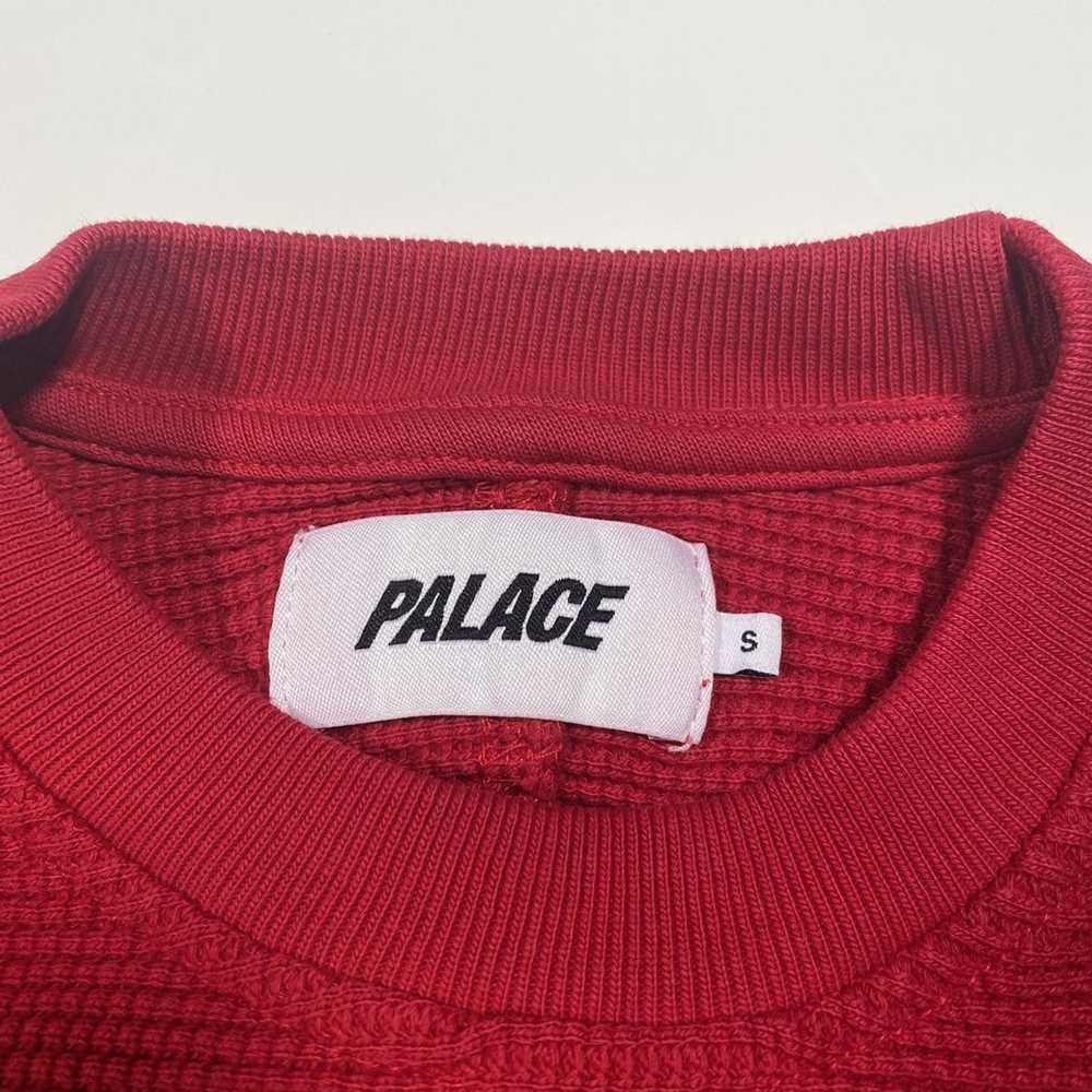 Palace Palace Red Thermal Paneled Crewneck - image 6