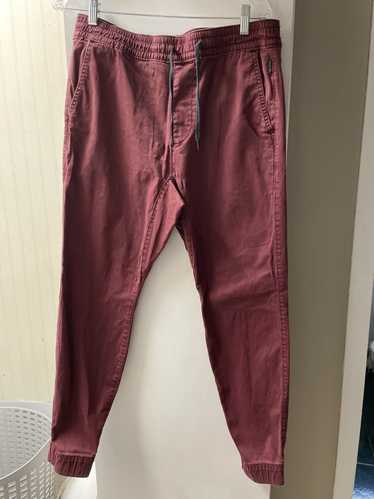 Hollister Hollister red/maroon joggers - L