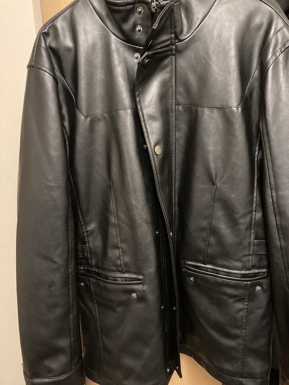 Armani A collezioni Leather men’s jacket - image 3