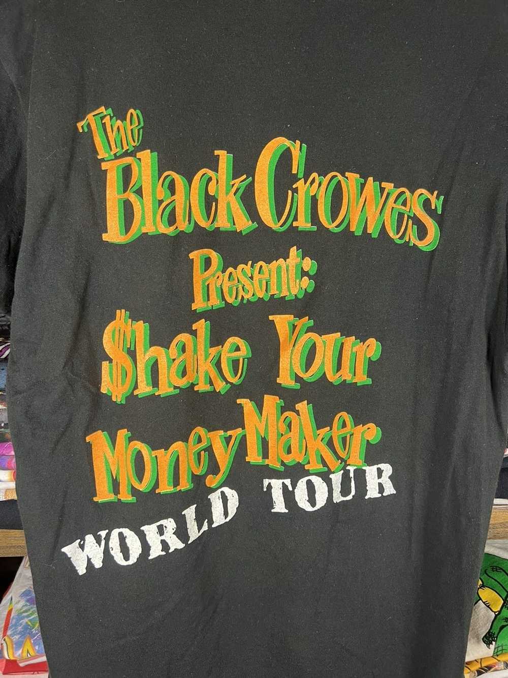 Vintage 80s Vintage Black Crowes Shake Your Money… - image 4
