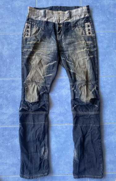 vintage PPFM gimmick design denim jeans-