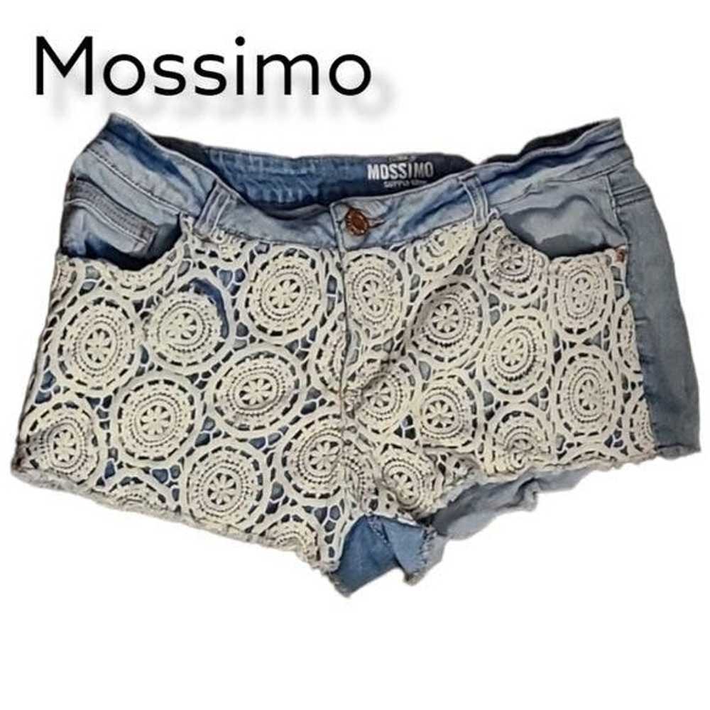 Other Mossimo Size 17 Embroidery Covered Boho Raw… - image 1