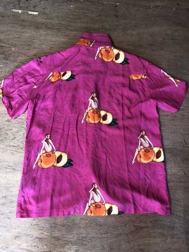 Huf × Rare × Streetwear RARE Huf full print peach 