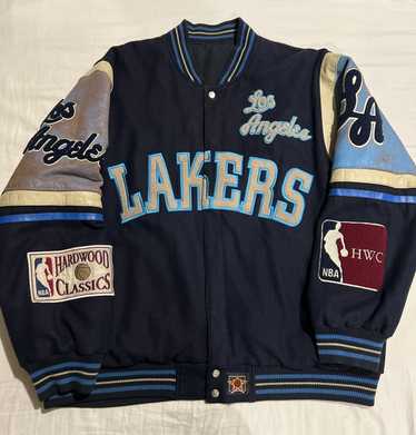 Vintage Los Angeles Lakers Jeff Hamilton Basketball Jacket, Size