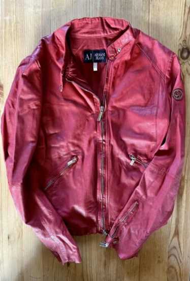 Armani jeans red jacket - Gem