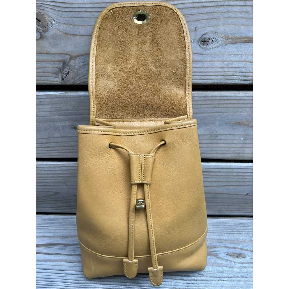 Coach Leather backpack - image 4