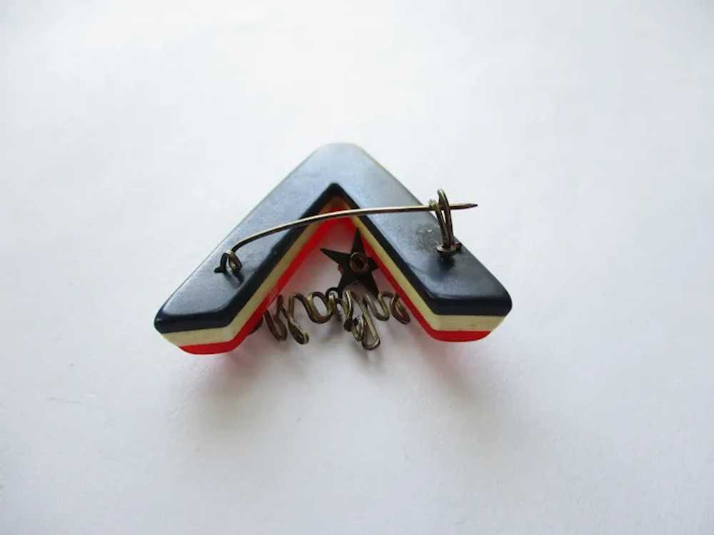 WWII Sweetheart Victory Pin V for Victory Brooch … - image 10