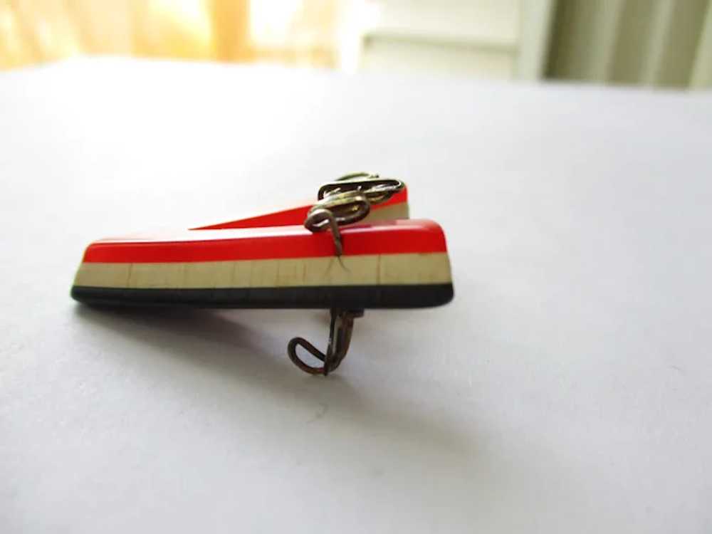 WWII Sweetheart Victory Pin V for Victory Brooch … - image 4