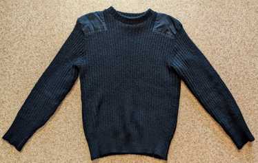 Vintage Vintage Ribbed Army Knit Sweater - image 1