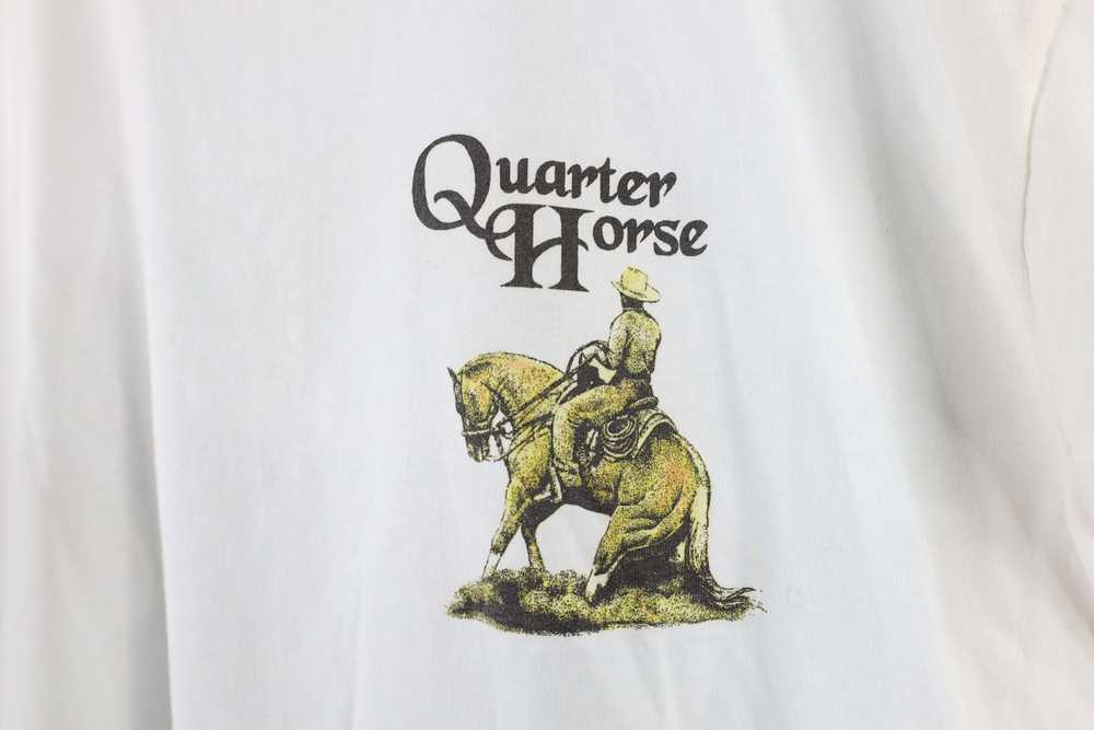 Vintage Vintage 90s Quarter Horse Equestrian Doub… - image 4
