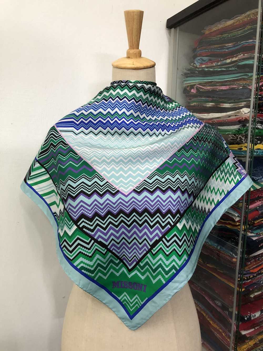 Missoni × Vintage Vintage Missoni Silk Scarf - image 1