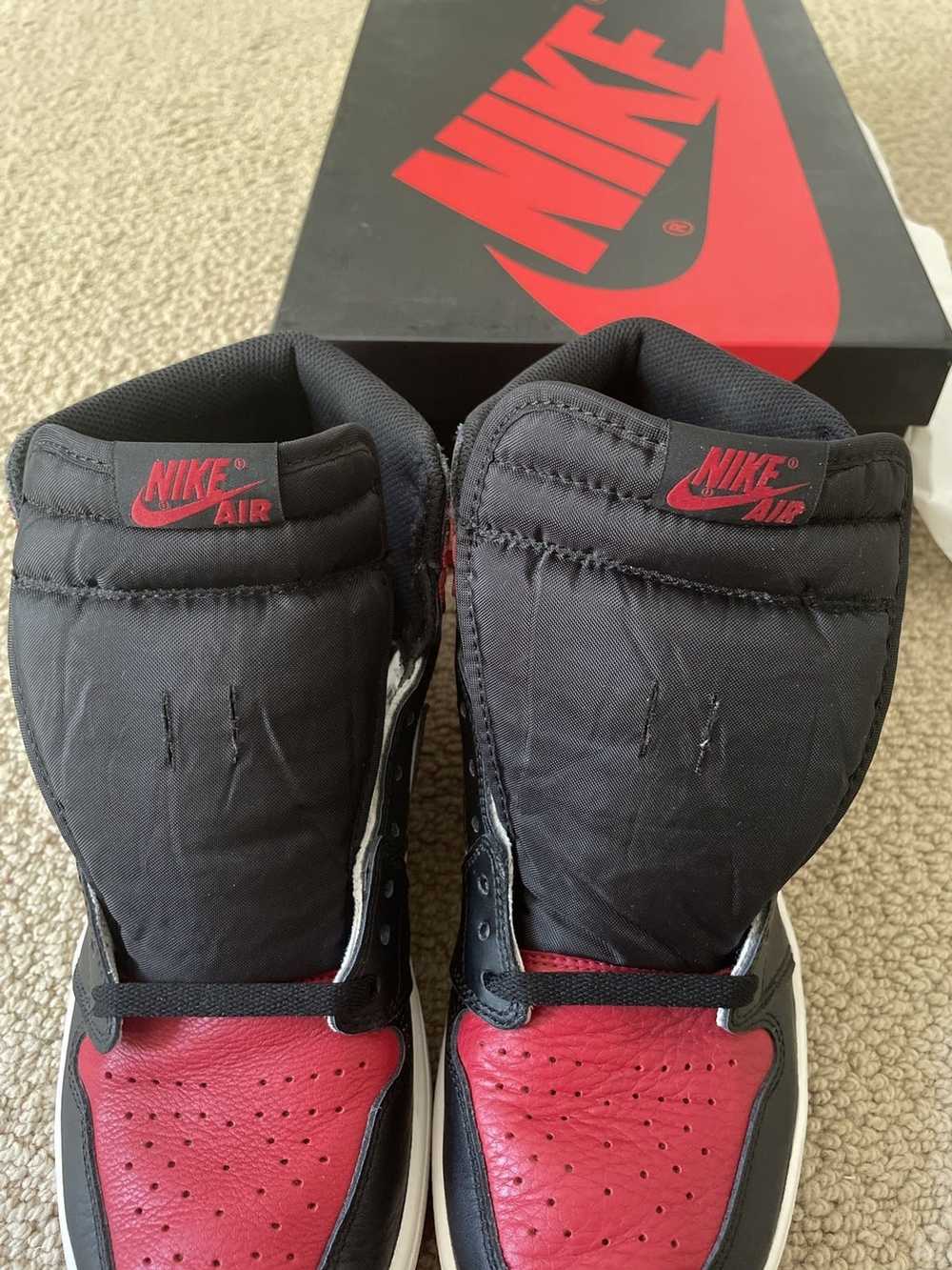 Jordan Brand × Nike Jordan 1 High Bred Toe 2018 - image 11