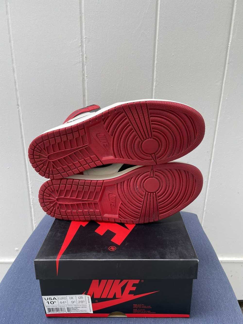 Jordan Brand × Nike Jordan 1 High Bred Toe 2018 - image 7