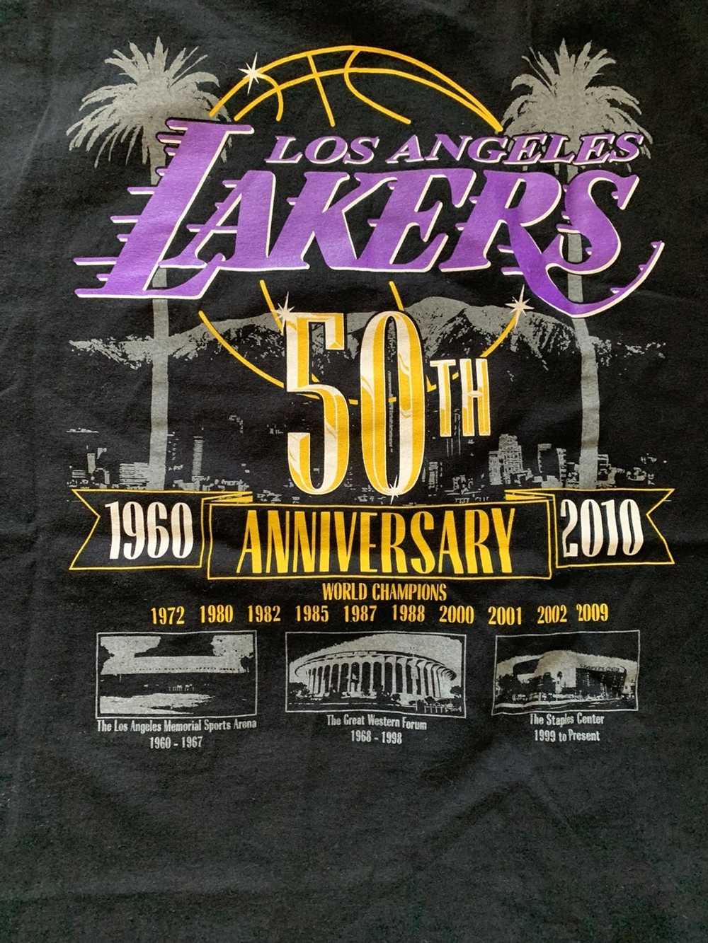 Gildan × Lakers × Vintage Los Angeles Lakers NBA … - image 5