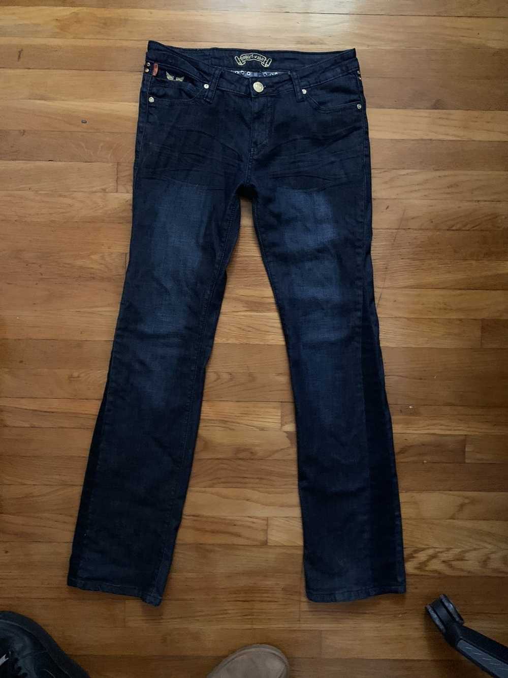 Designer × Robins Jeans Robins jeans tailored fla… - image 3