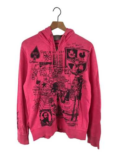 Beams Plus Beams Print Full Zip Hoodie - image 1