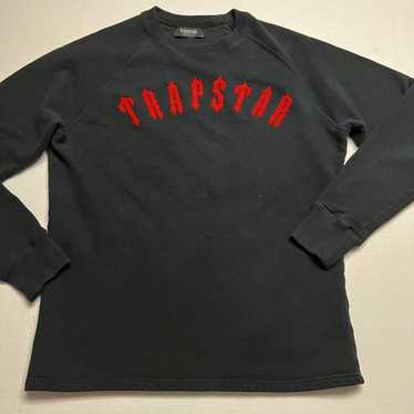 AUTHENTIC✓ Trapstar London Shooters Grey/Blue Tracksuit JUMPER ONLY‼️