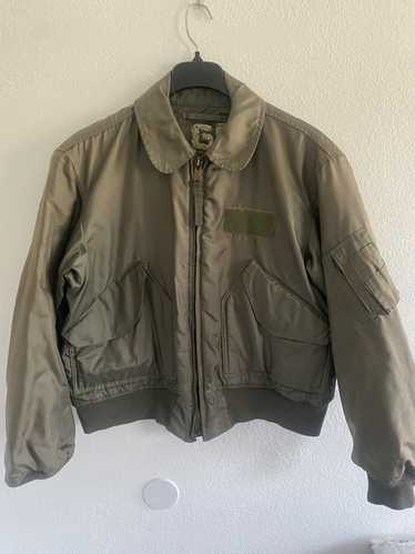 Military × Vintage Military Bomber Jacket