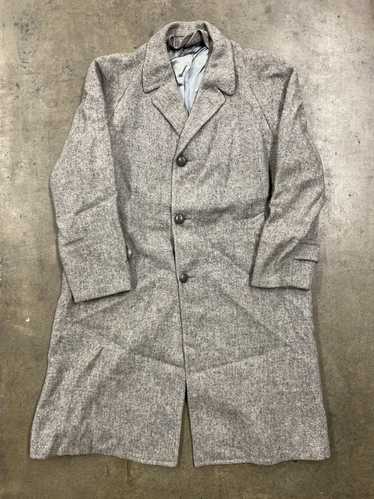 Vintage Vintage 1960s Harris Tweed Peacoat