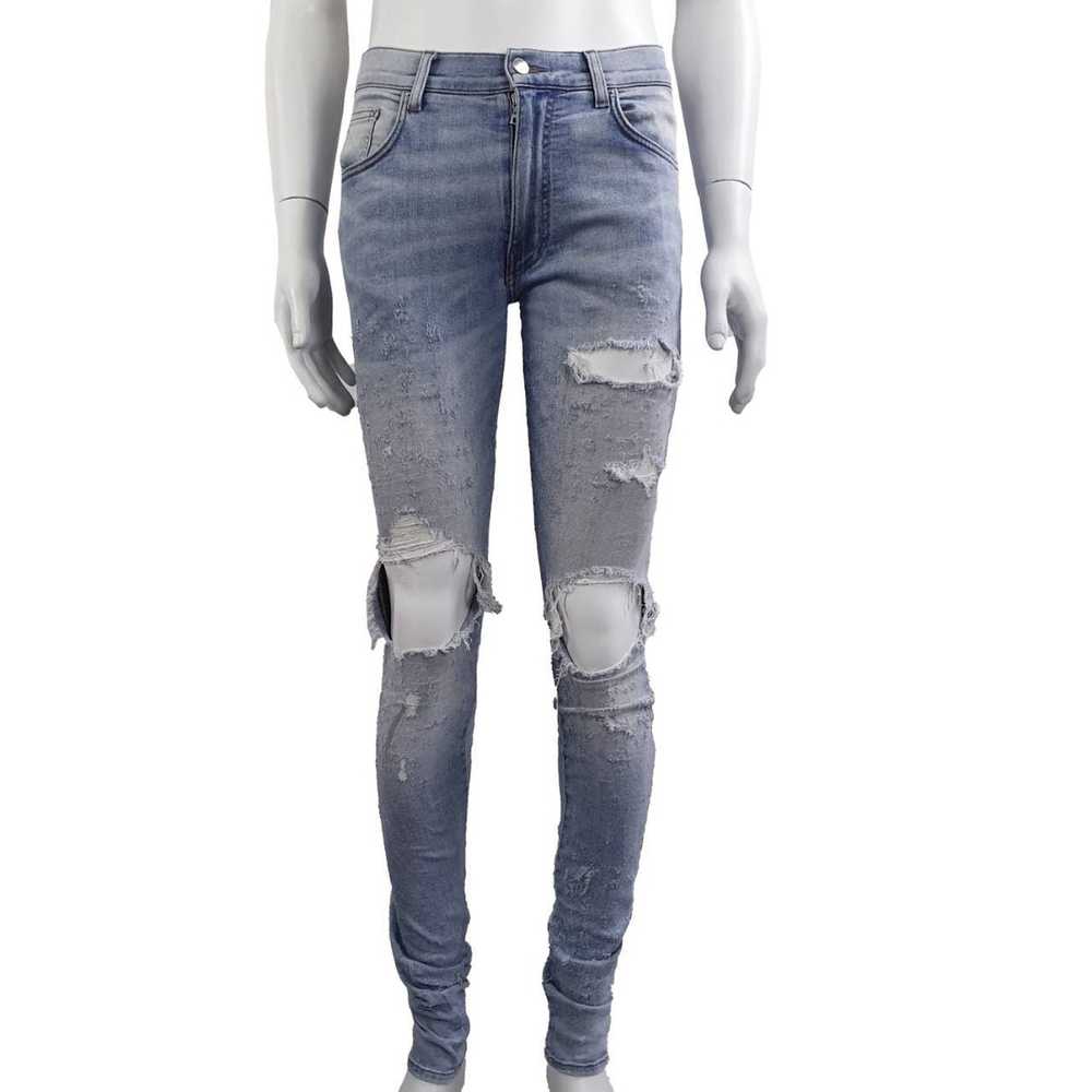 Amiri Amiri Shotgun Distressed MX1 Jeans - image 1