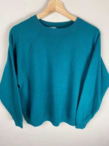 Vintage Vintage Crewneck Teal Blank Crewneck