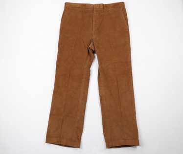 Vintage Vintage 70s Wide Leg Bell Bottom Corduroy Pants Navy USA