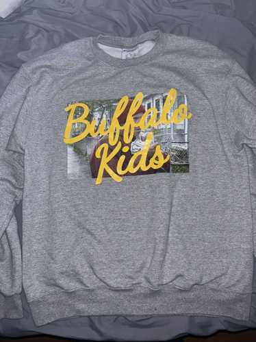 Champion × Streetwear × Vintage Buffalo Kids Grise