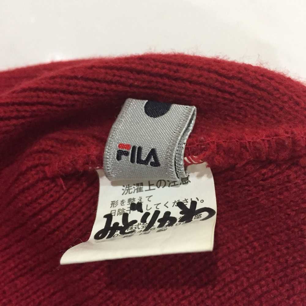 Fila Snowcap / Beanie Fila Red Color Japan - image 4