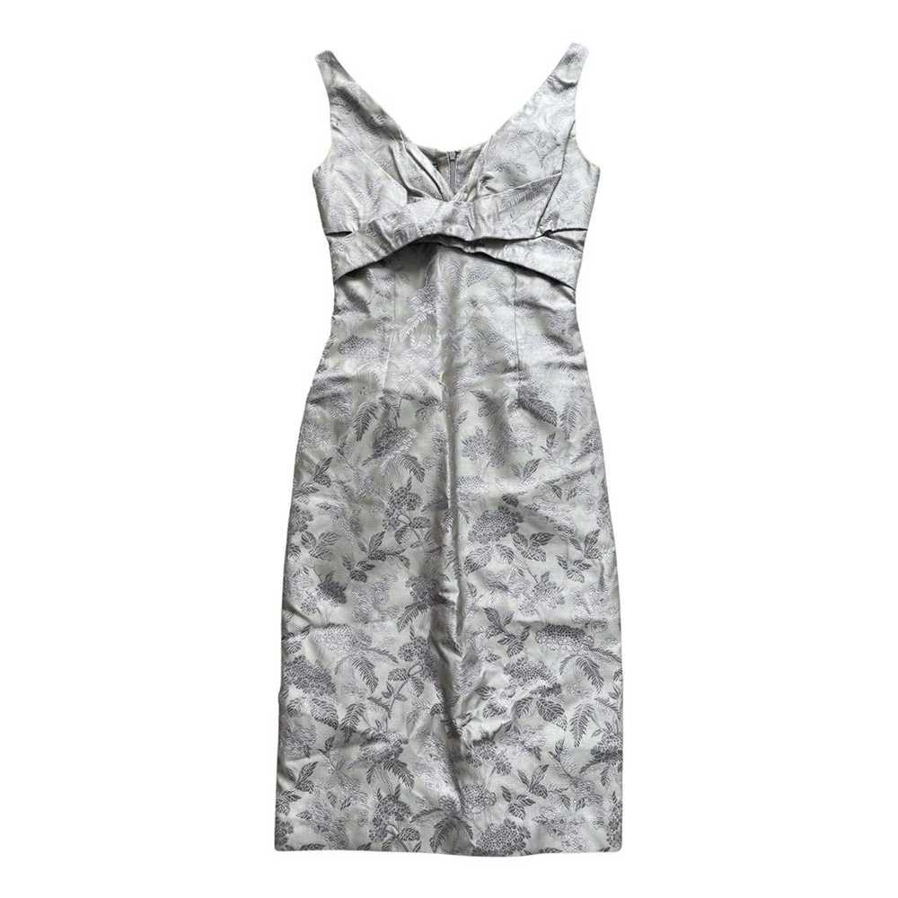 Alexander McQueen Silk mid-length dress - image 1