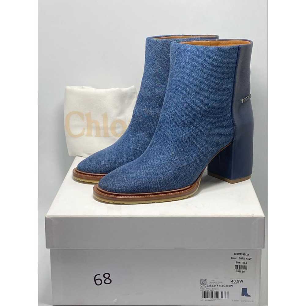 Chloé Cloth ankle boots - image 9