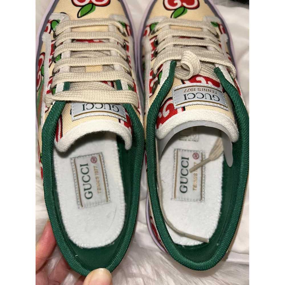 Gucci Tennis 1977 cloth trainers - image 10