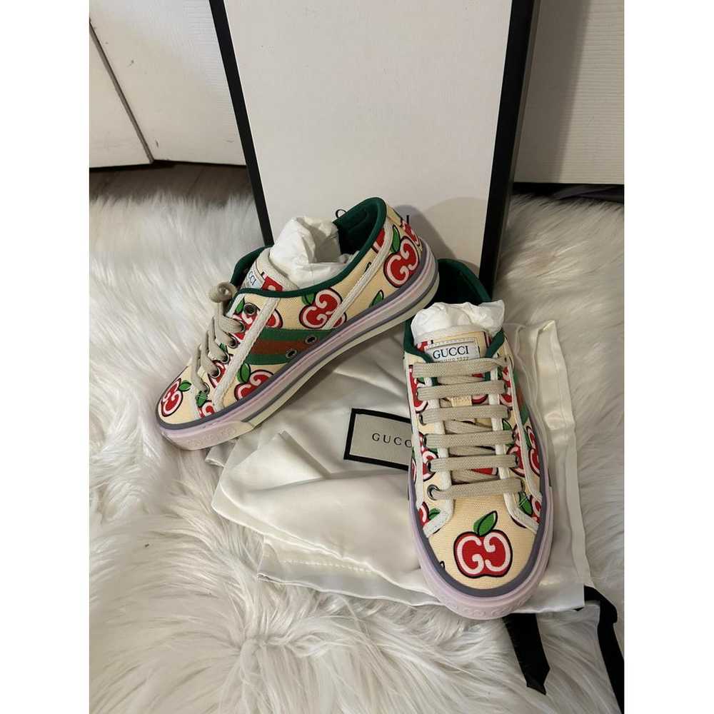 Gucci Tennis 1977 cloth trainers - image 6