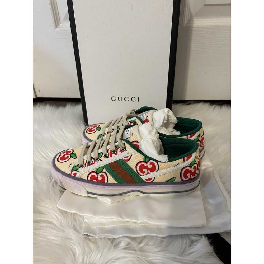 Gucci Tennis 1977 cloth trainers - image 8