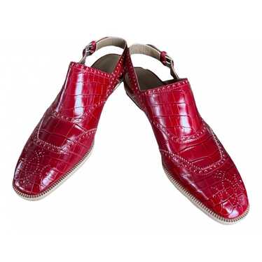 Hermès Crocodile sandals - image 1