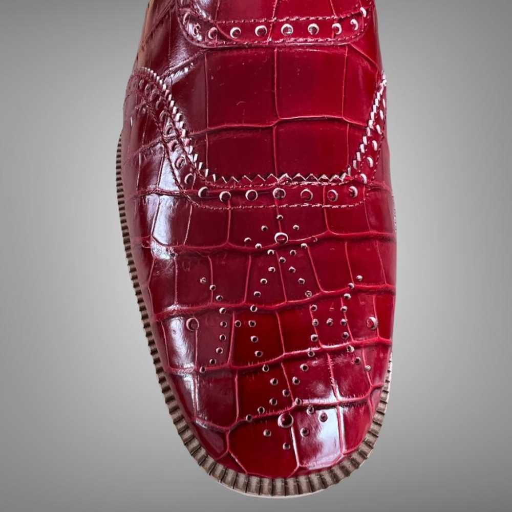 Hermès Crocodile sandals - image 4