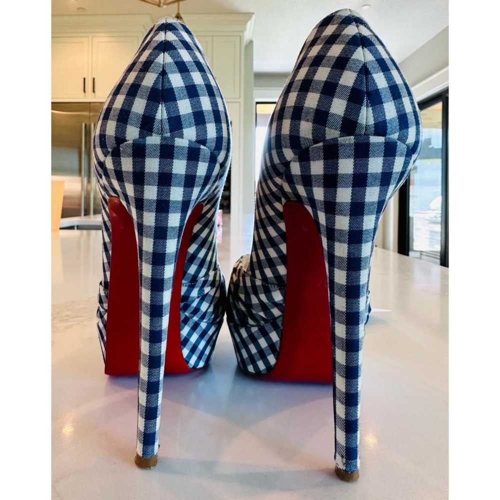 Christian Louboutin Cloth heels - image 6