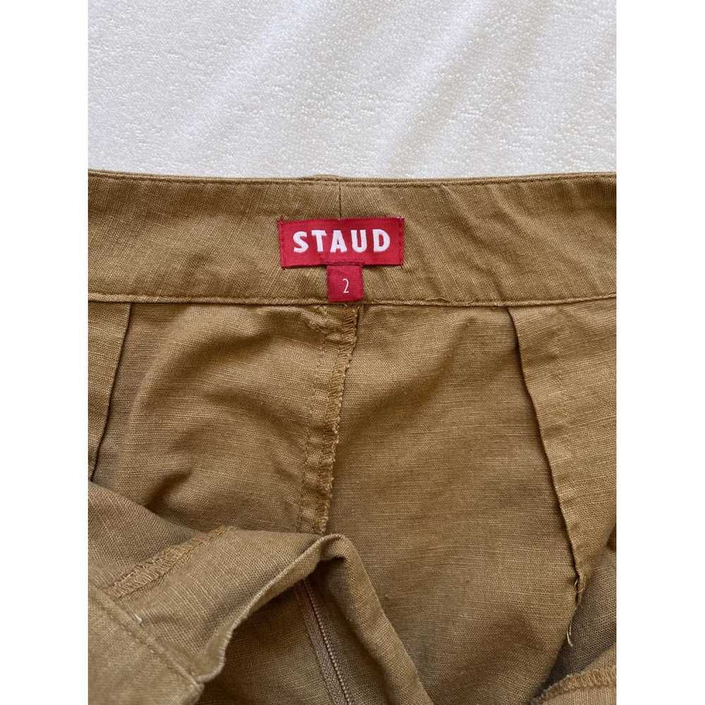 Staud Linen large pants - image 2