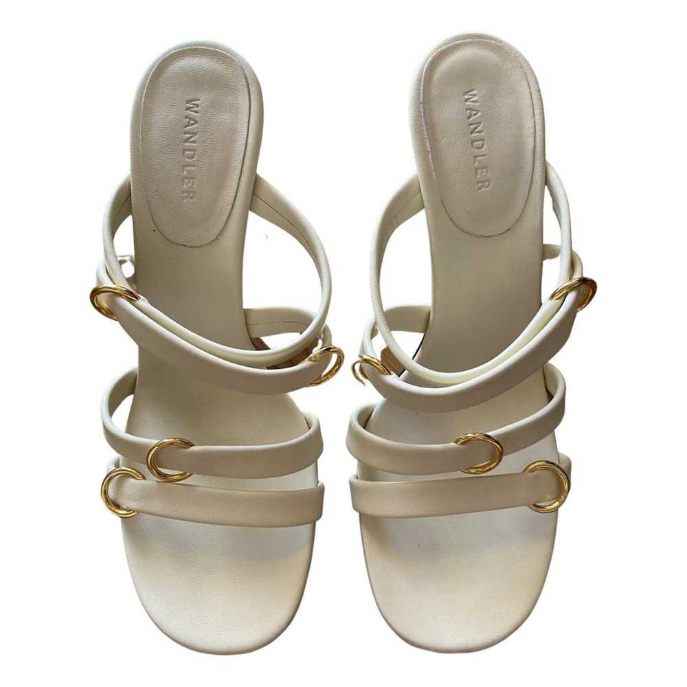 Wandler Leather sandals - image 1