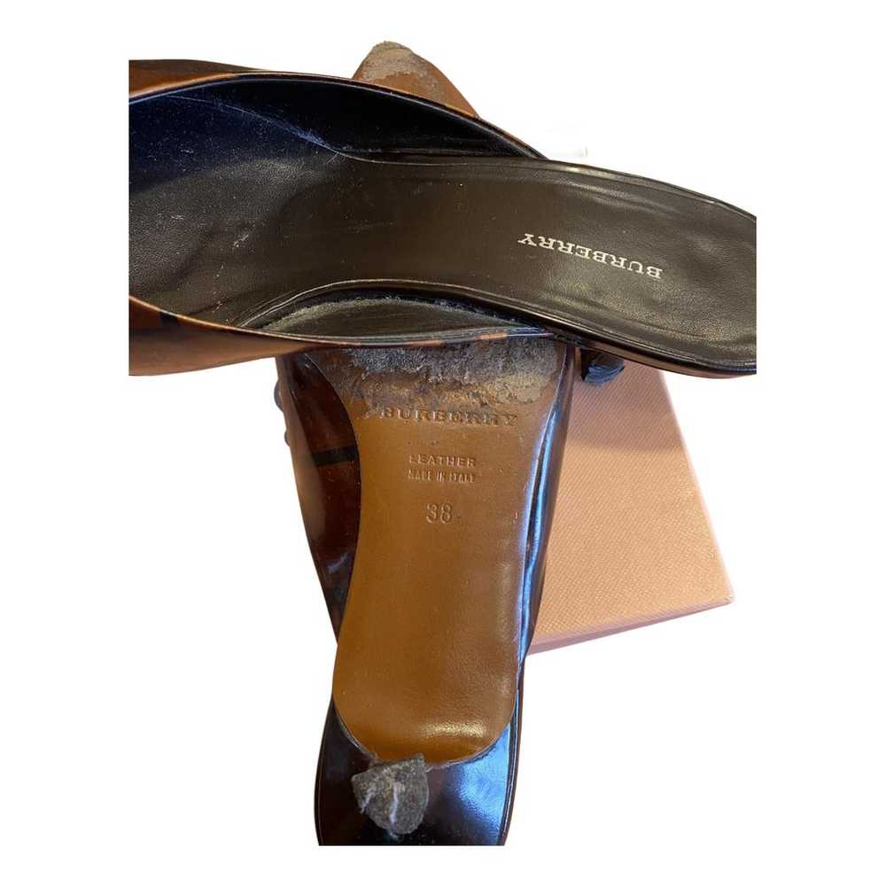 Burberry Leather mules - image 2