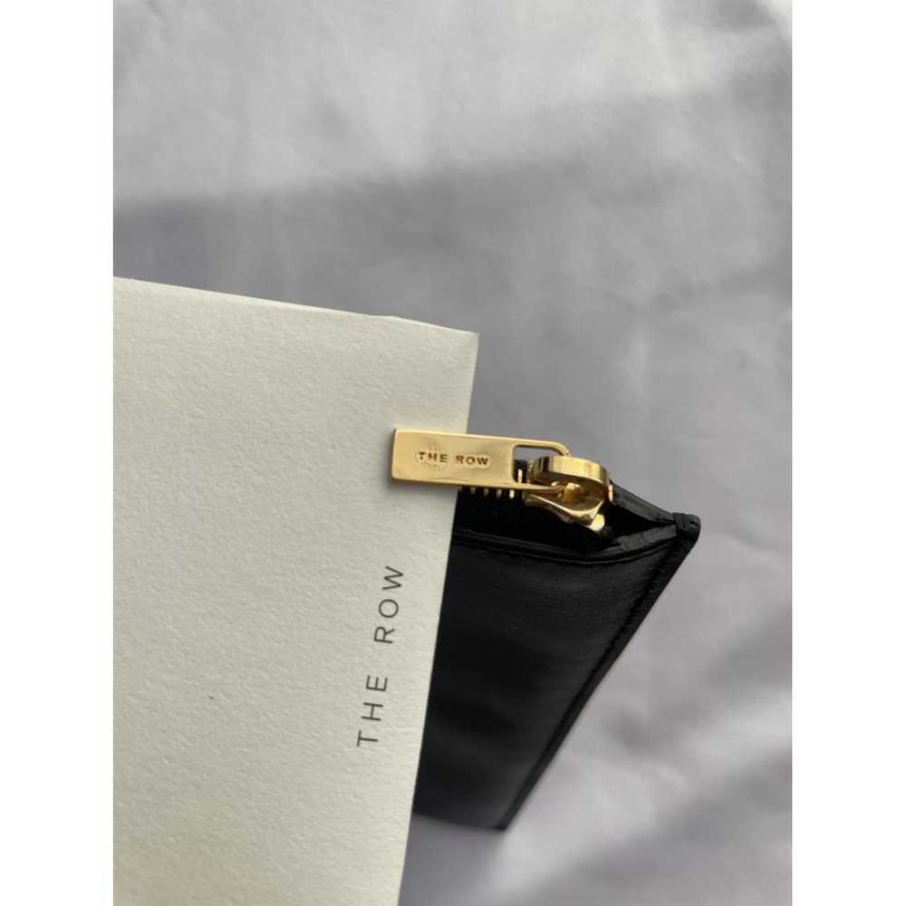 The Row Leather clutch bag - image 10