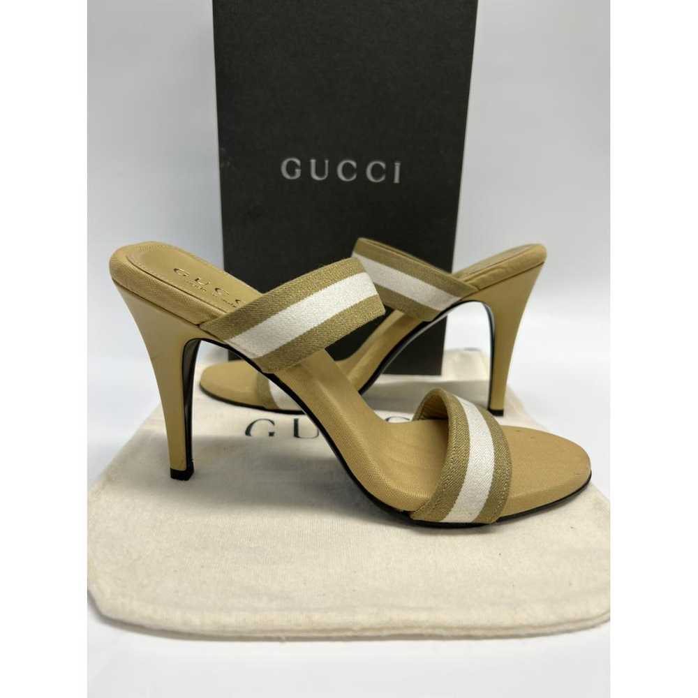 Gucci Cloth mules - image 2