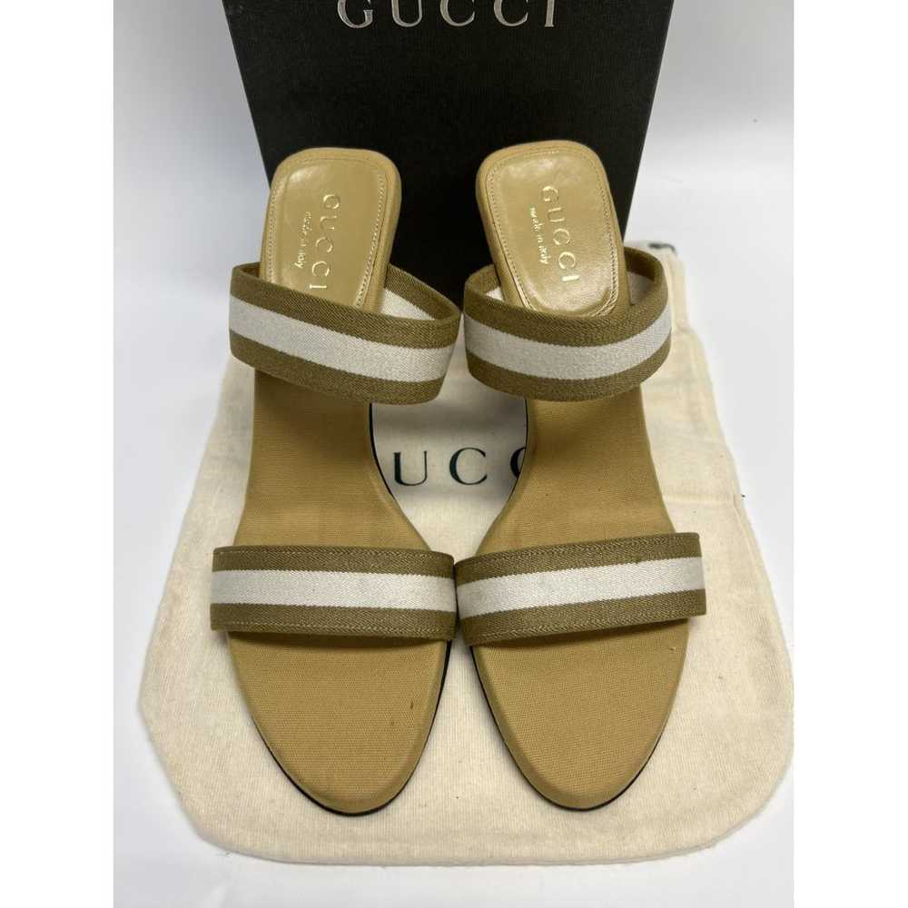 Gucci Cloth mules - image 3