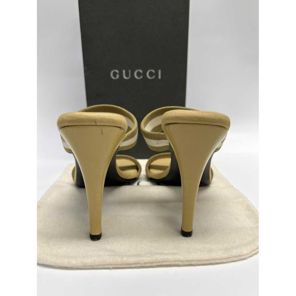 Gucci Cloth mules - image 4