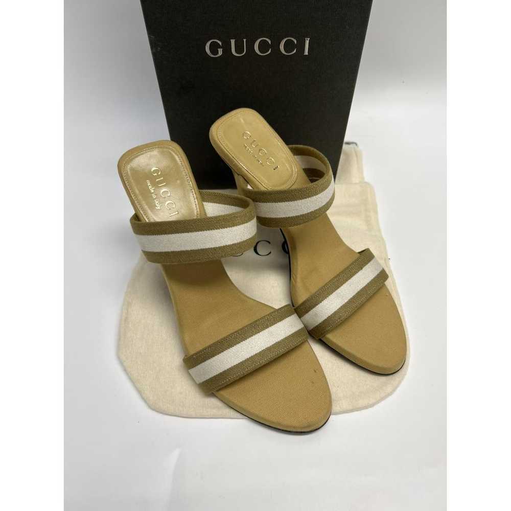 Gucci Cloth mules - image 7