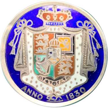 Antique William IV 1830 Half Crown Sterling Silve… - image 1