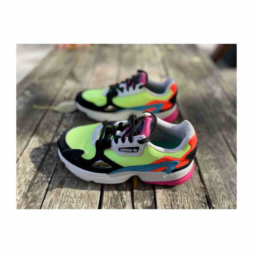 Adidas Falcon Torsion Neon Sneakers Multicolor Wo… - image 6