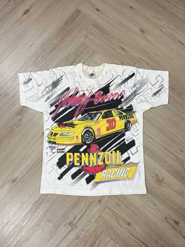 NASCAR × Vintage Vtg 90s Nascar Johnny Benson Shir