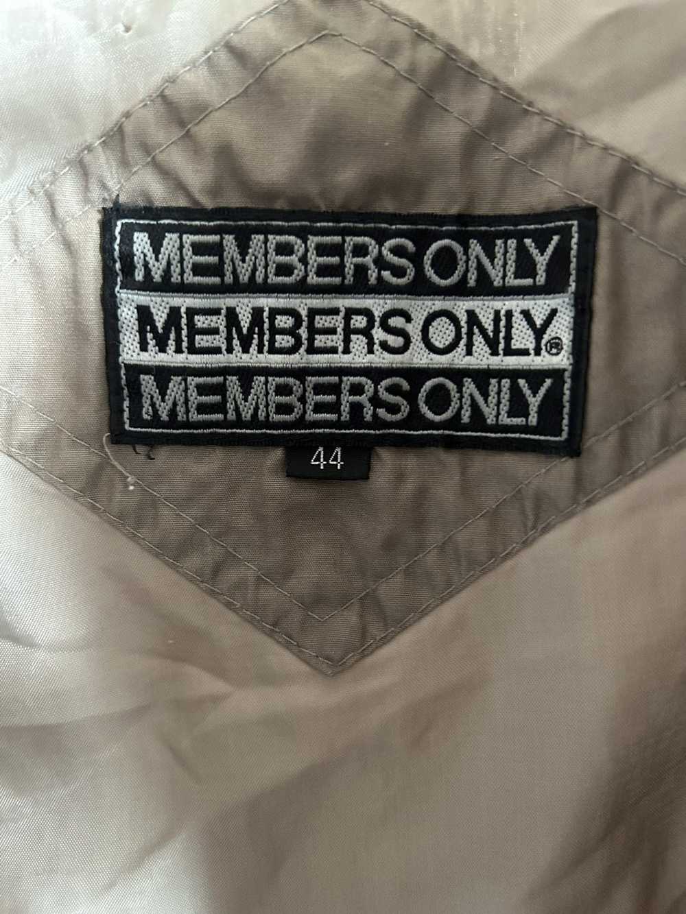 Members Only Members only Racer Jacket - image 4