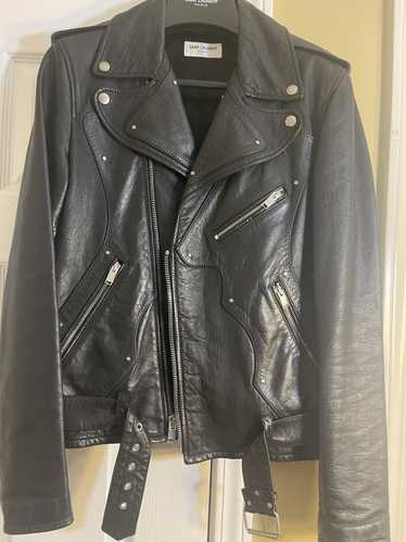 Saint Laurent Paris 16fw guitar leather jacket