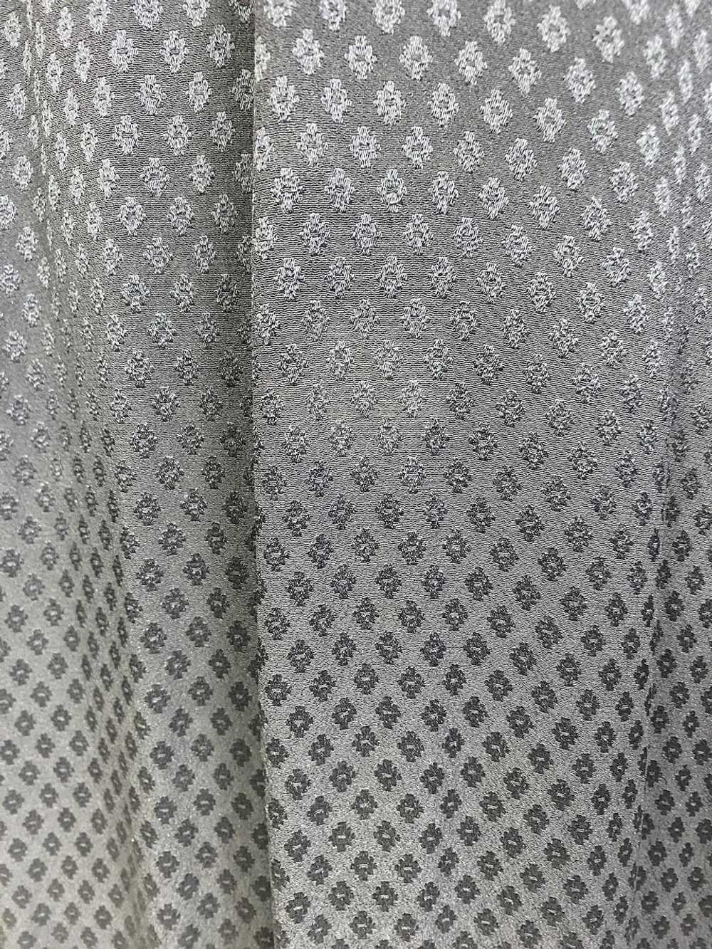 1930s Black Long Sleeve Cowl Neck Floor Length Go… - image 5